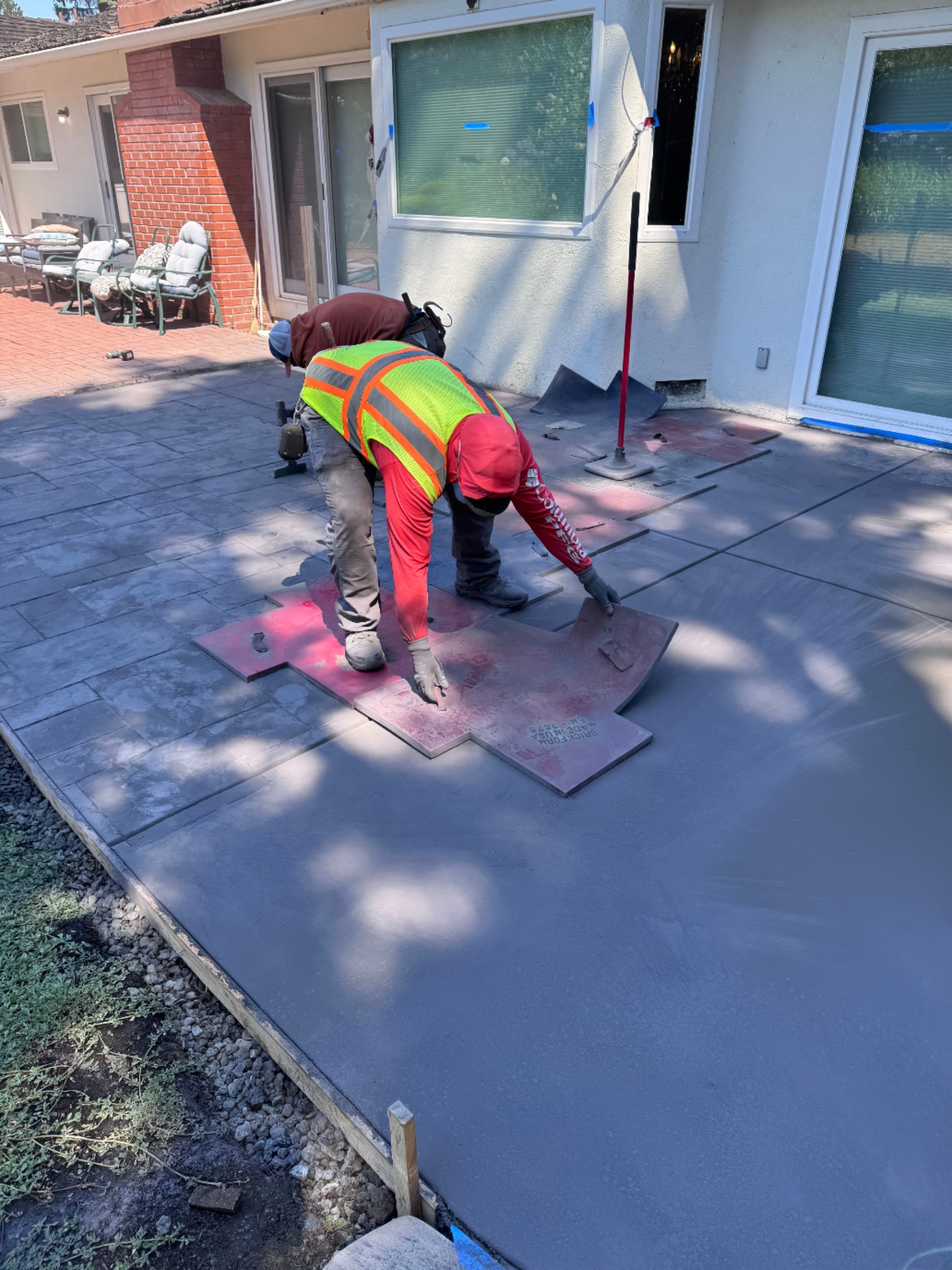 Stamped Concrete Patio